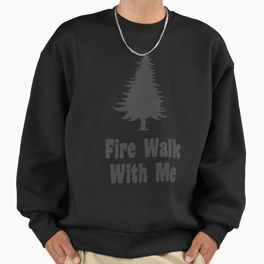 Twin Peaks Fire Walk With Me Tree Cutout Sweatshirt - Image 2