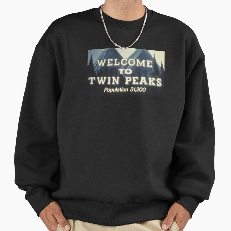 Twin Peaks Welcome To Twin Peaks Population Sweatshirt - Image 3