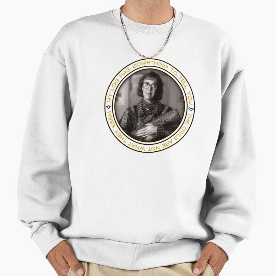 Twin Peaks Margaret Distressed Lo Sweatshirt - Image 2