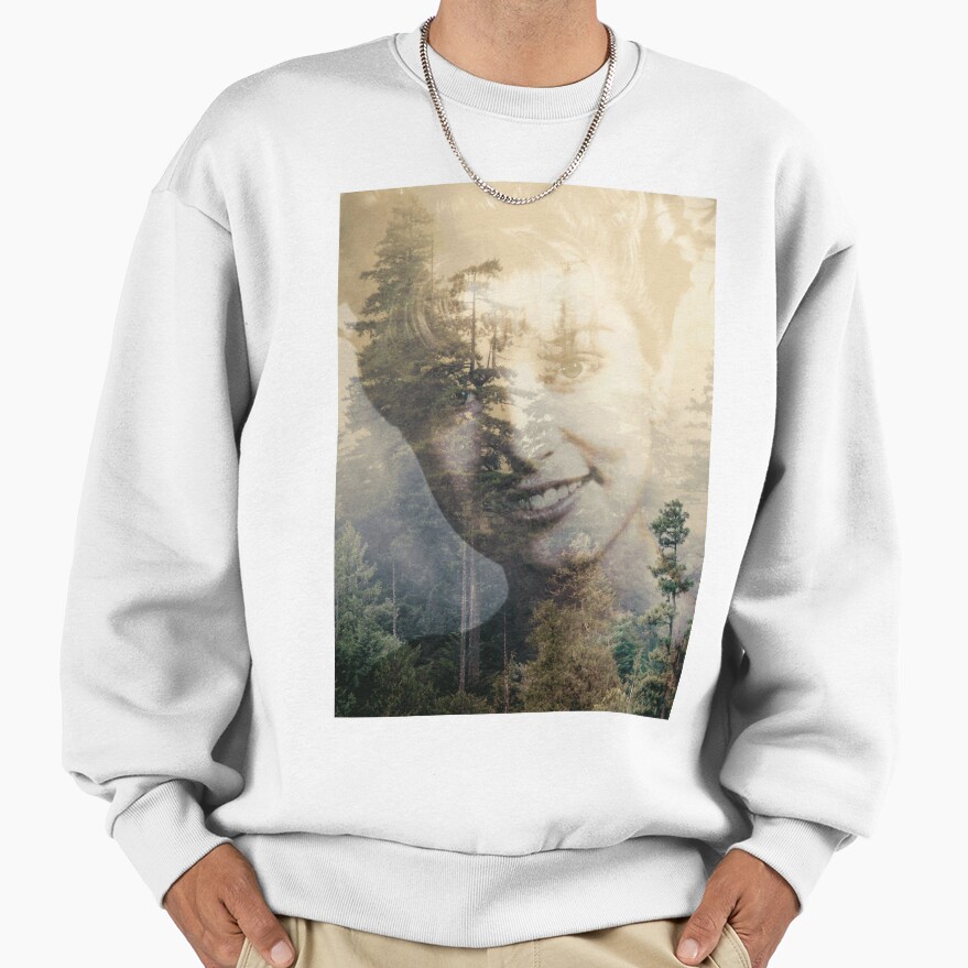 Twin Peaks Laura Double Exposed Forest Photo Sweatshirt - Image 2