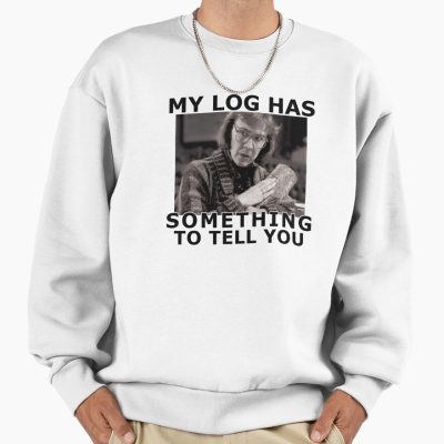 Twin Peaks Margaret My Log Has Something To Tell You Photo Sweatshirt