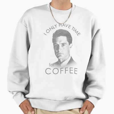 Twin Peaks Only Time For Coffee Distressed Sweatshirt
