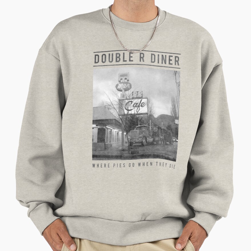 Twin Peaks Double R Diner Retro Sweatshirt - Image 3