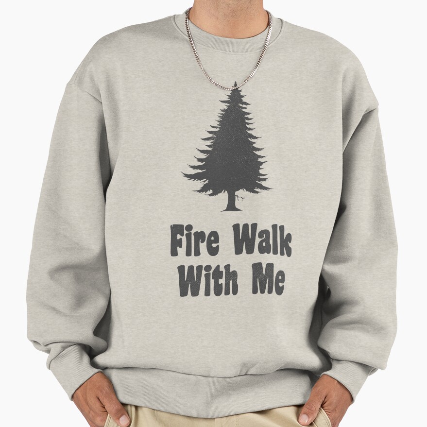 Twin Peaks Fire Walk With Me Tree Cutout Sweatshirt - Image 3