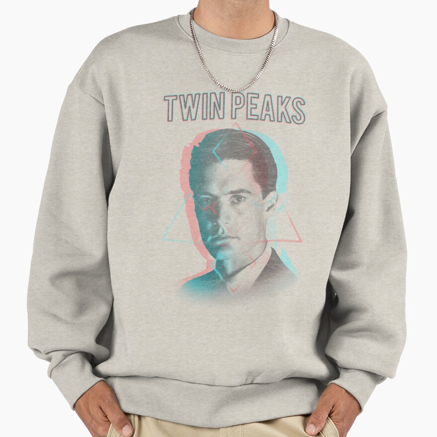 Twin Peaks Fbi Special Agent Dale Cooper Retro Sweatshirt - Image 3