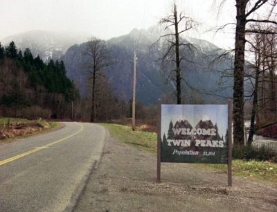 welcome to twin peaks sign 51201 - Twin Peaks Merchandise
